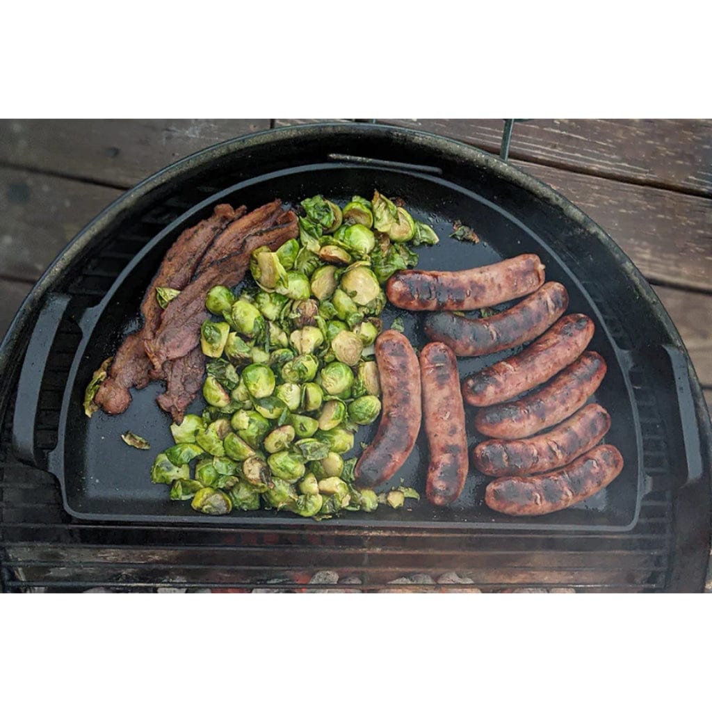 SnS Grills 18" Cast Iron Drip 'N Griddle Pan