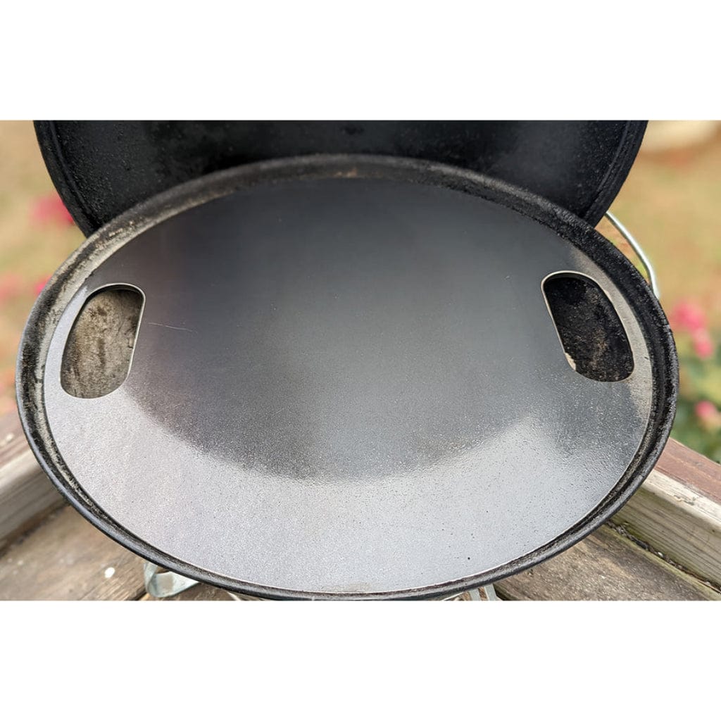 SnS Grills Carbon Steel Flat Top Plancha for 18" Kettle Grill