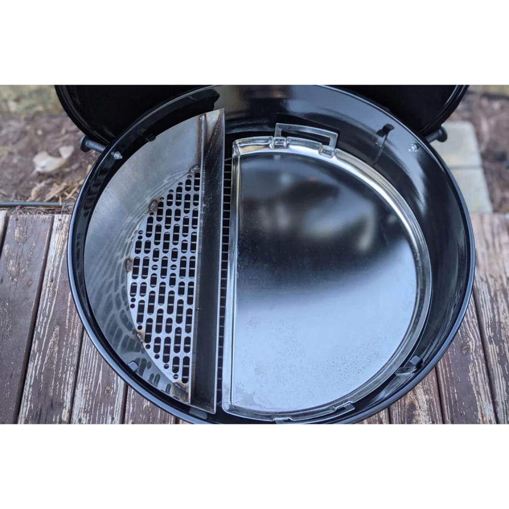 SnS Grills Drip 'N Griddle XL Pan for 26" Kettle Grill