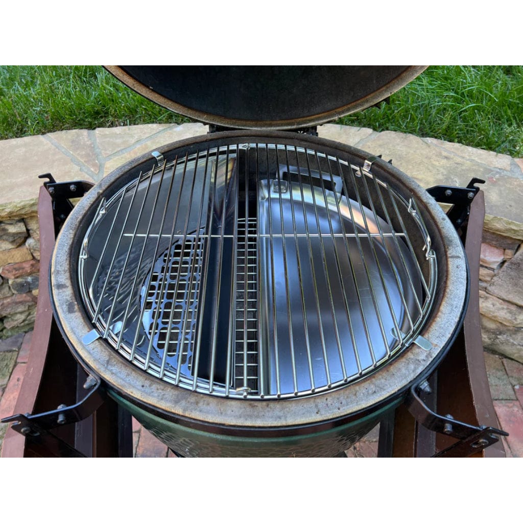 SnS Grills Slow 'N Sear Cooking System for Large Big Green Egg Grill – Grill  Collection