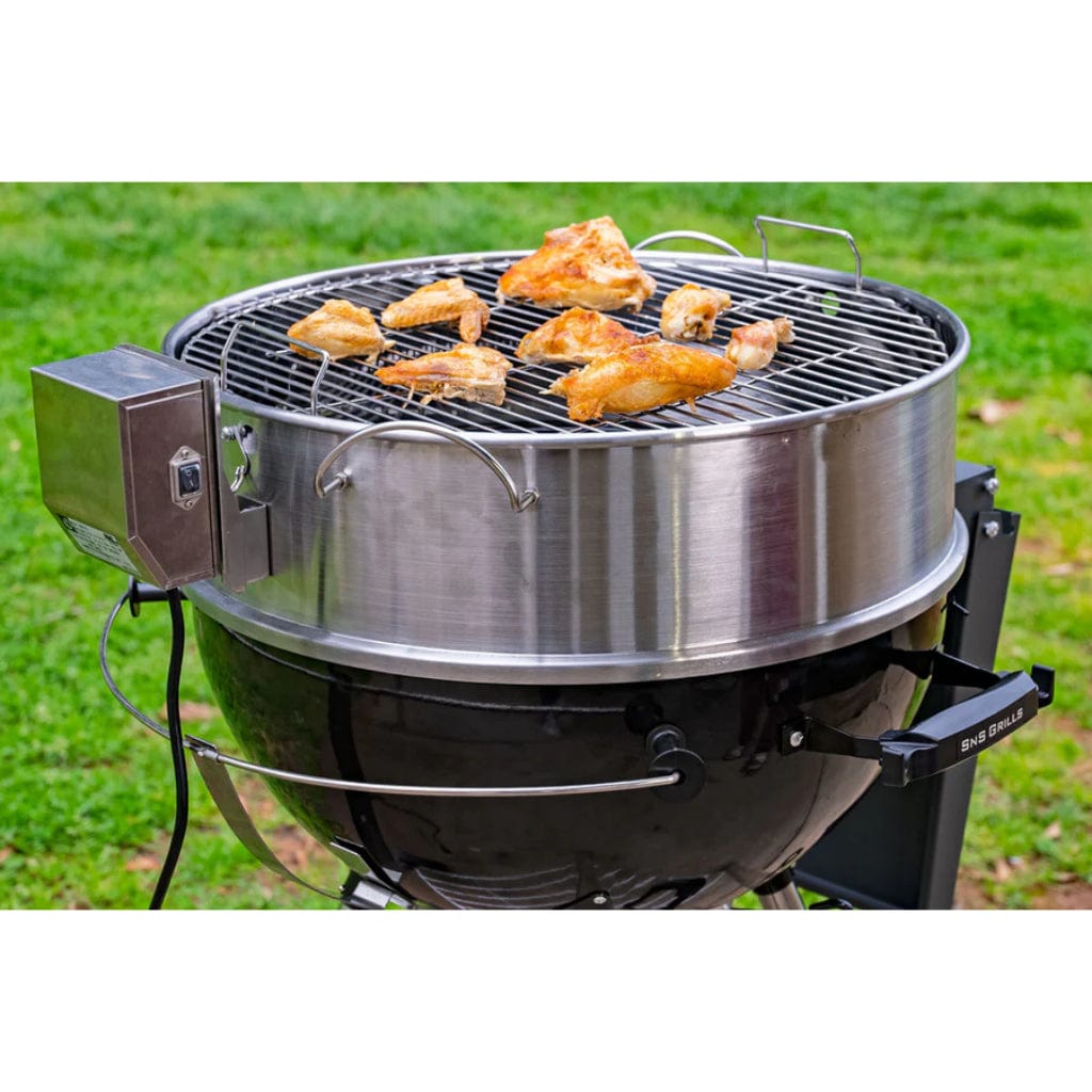 Weber grill clearance rotisserie attachment