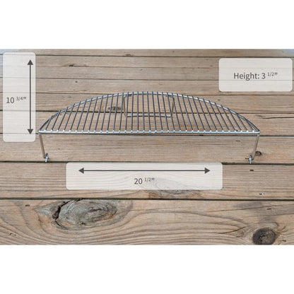 Sns Grills 20" Stainless Steel Elevated Cooking Grate for EasySpin Grill Grate