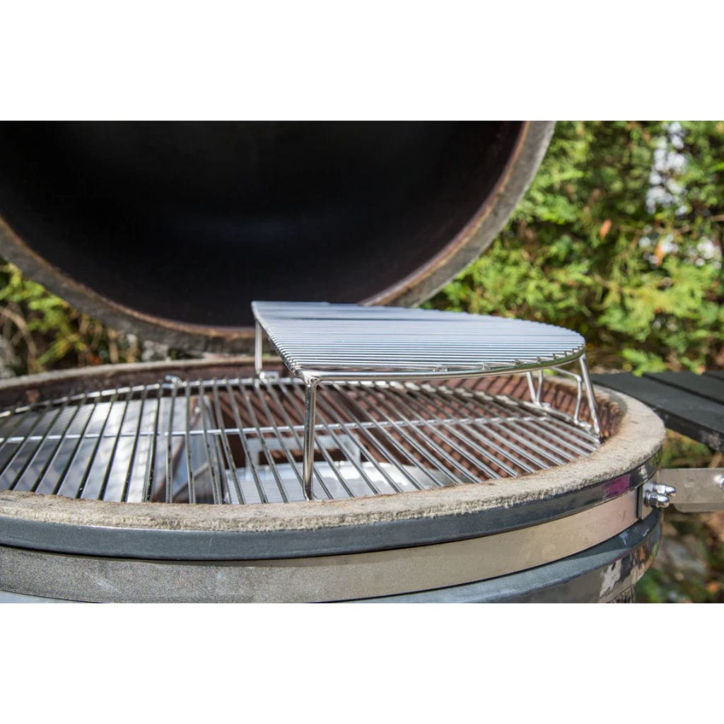 Sns Grills 20 Stainless Steel Elevated Cooking Grate for EasySpin Gri Grill Collection