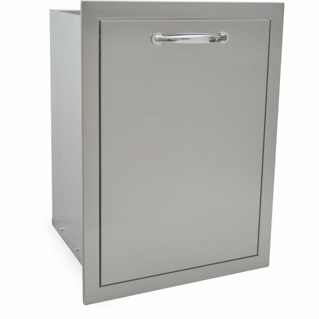 Sole Gourmet 20" Stainless Steel Enclosed Deluxe Trash Drawer