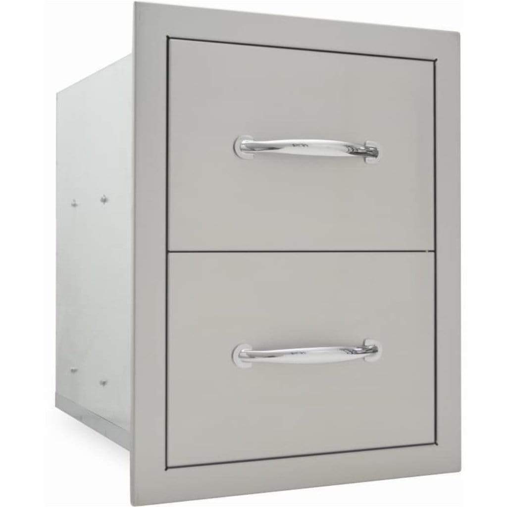 Sole Gourmet 20" x 15" Double Lined Enclosed Double Drawer