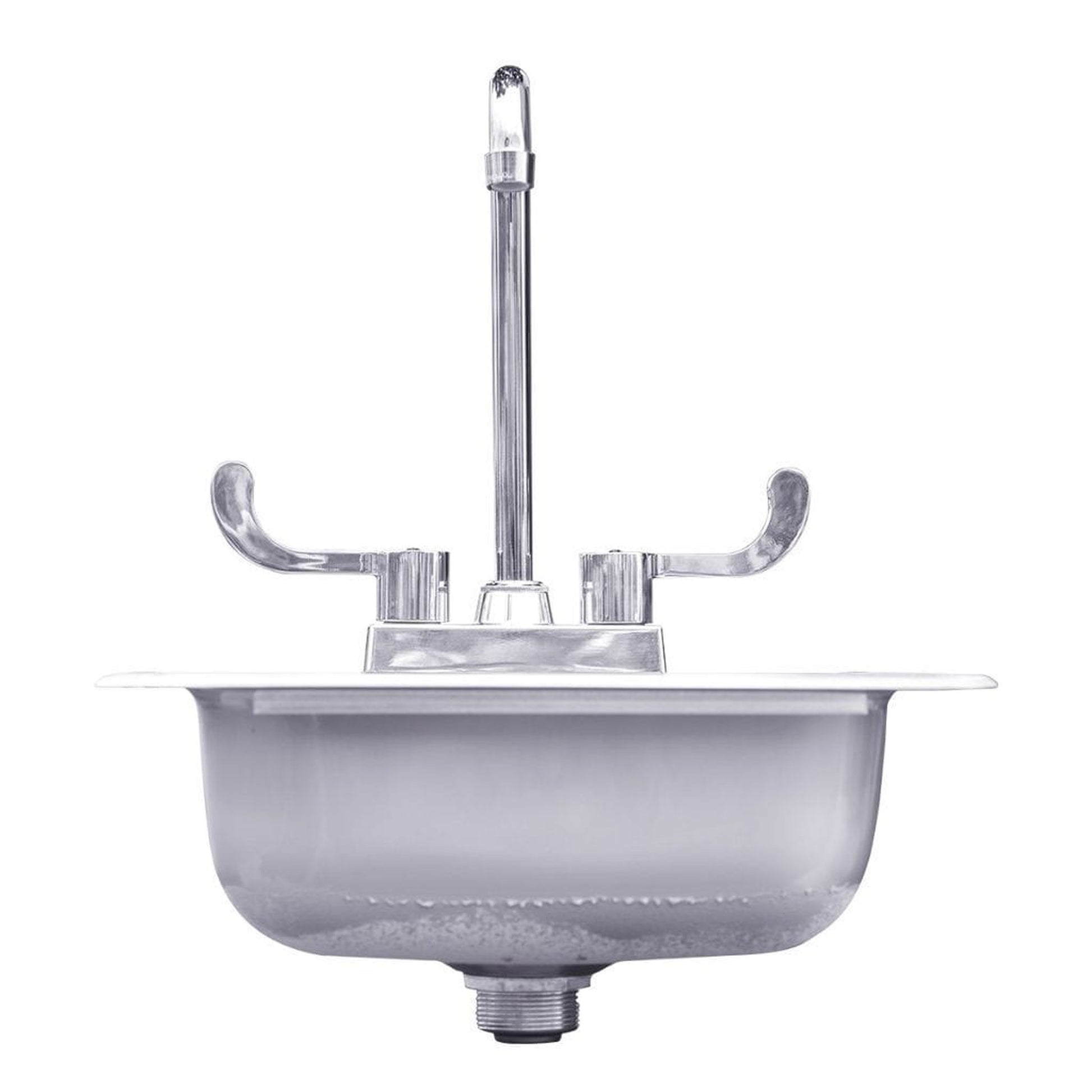 Summerset 15" Stainless Steel Drop-in Sink & Hot/Cold Faucet