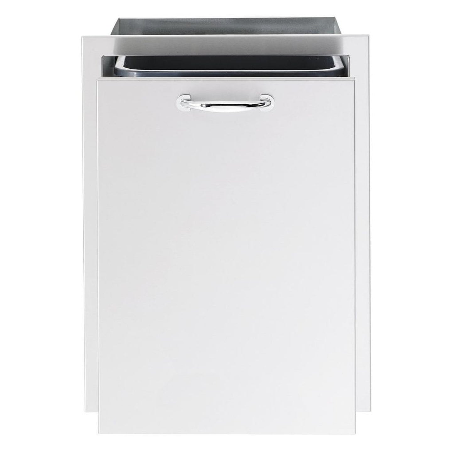 Summerset 20" Stainless Steel Trash Pullout Drawer with 10 Gallon Trash Bin