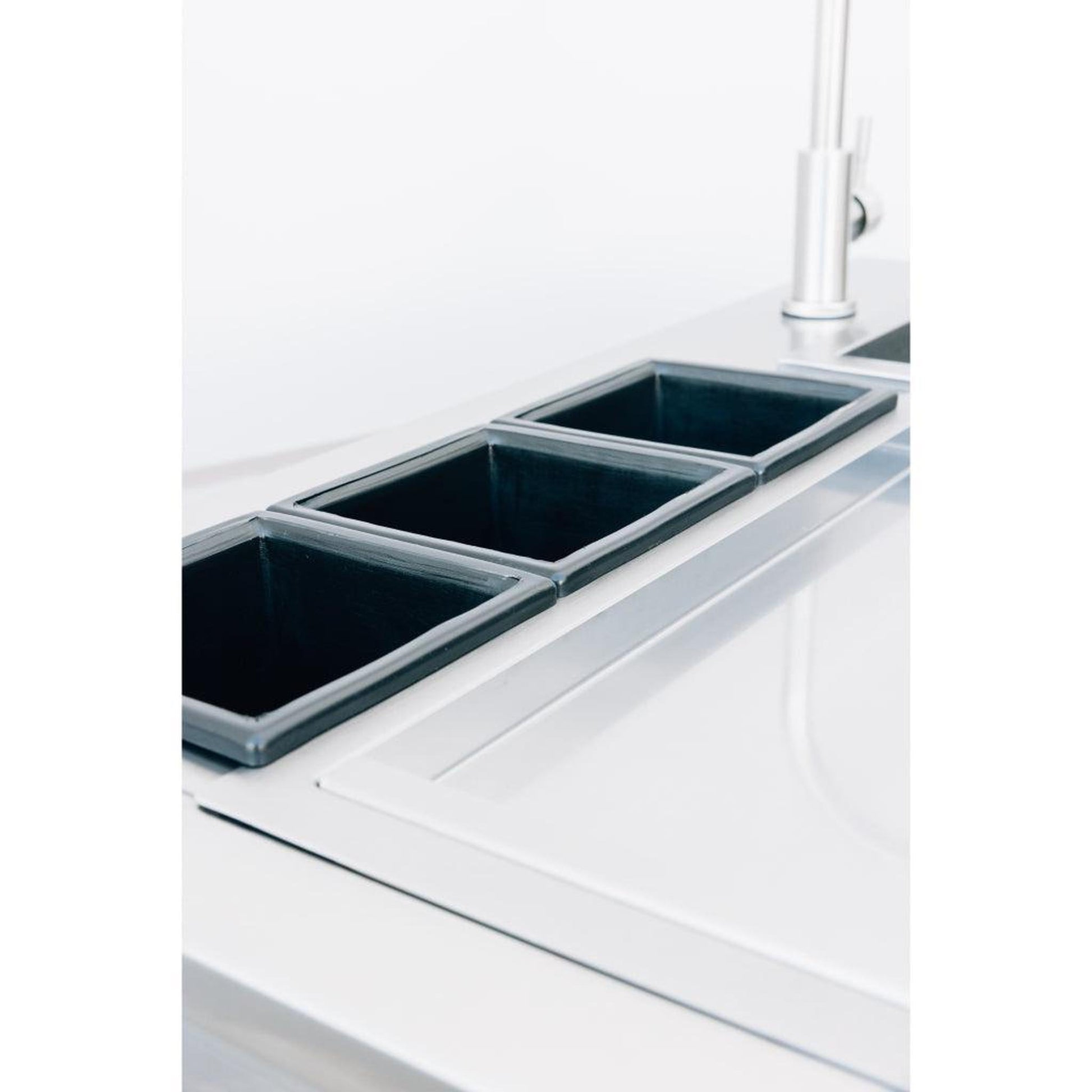 Summerset 30" Stainless Steel Built-In Beverage Center & Prep Station with LED Illumination