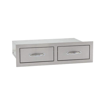 Summerset 32" Stainless Steel Flush Mount Horizontal Double Access Drawer