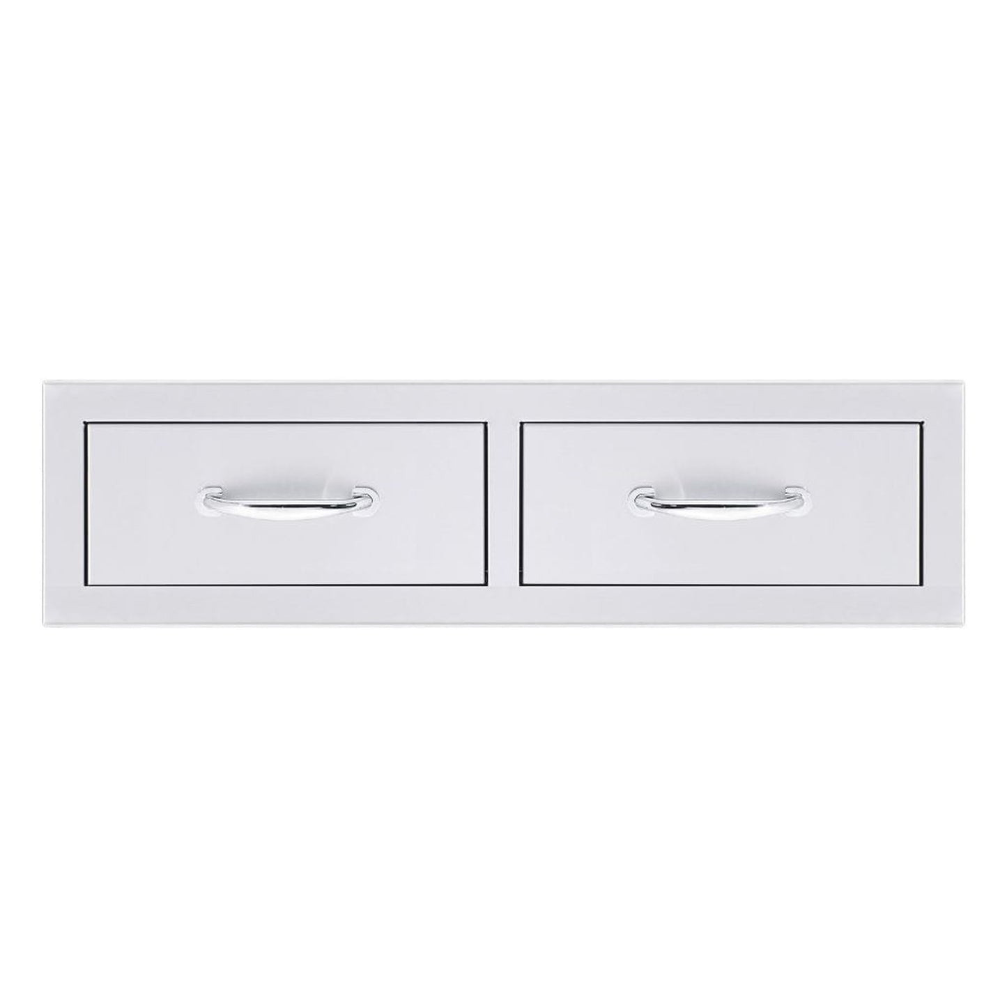 Summerset 32" Stainless Steel Flush Mount Horizontal Double Access Drawer