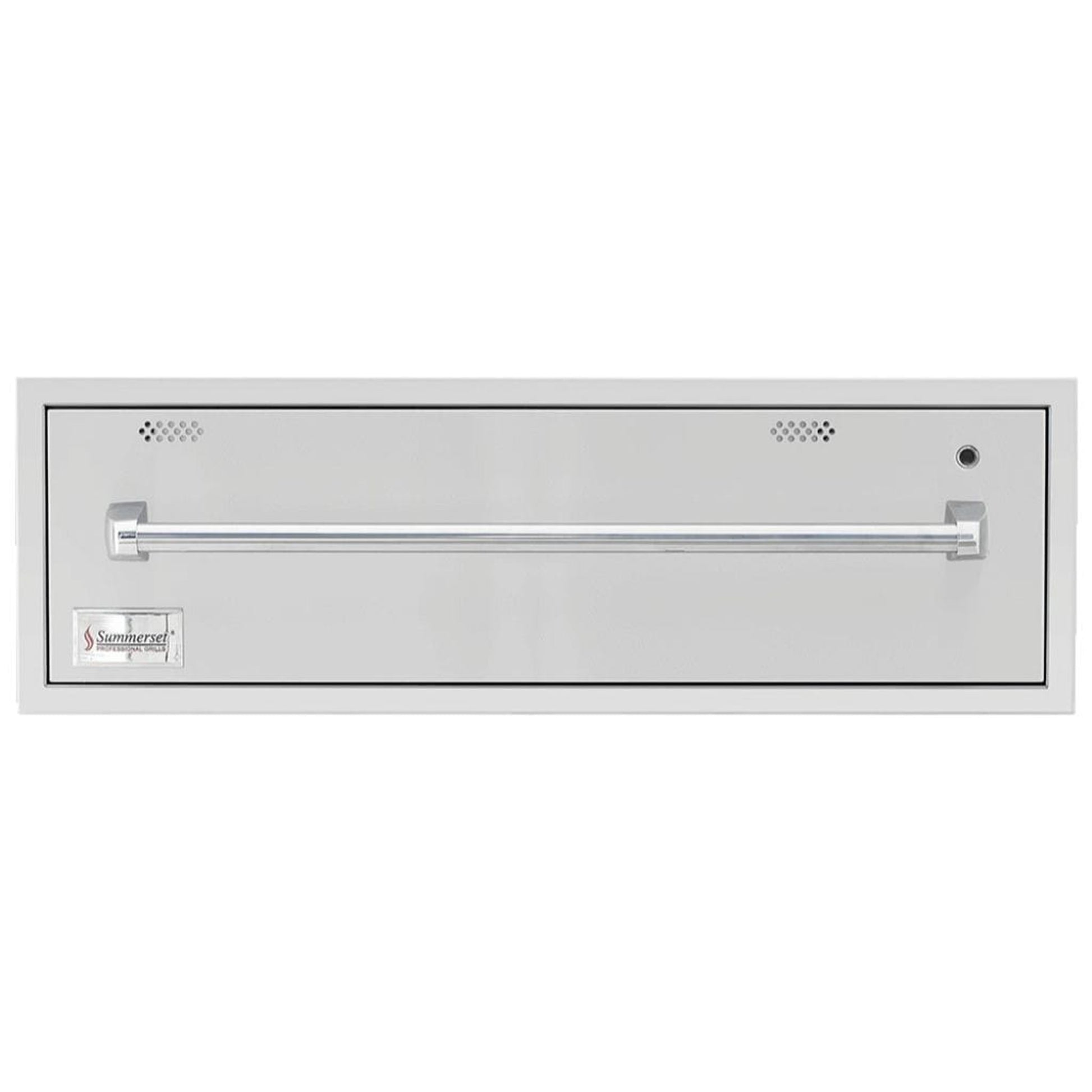Summerset 36" Stainless Steel Built-In 120V Outdoor Electric Warming Drawer
