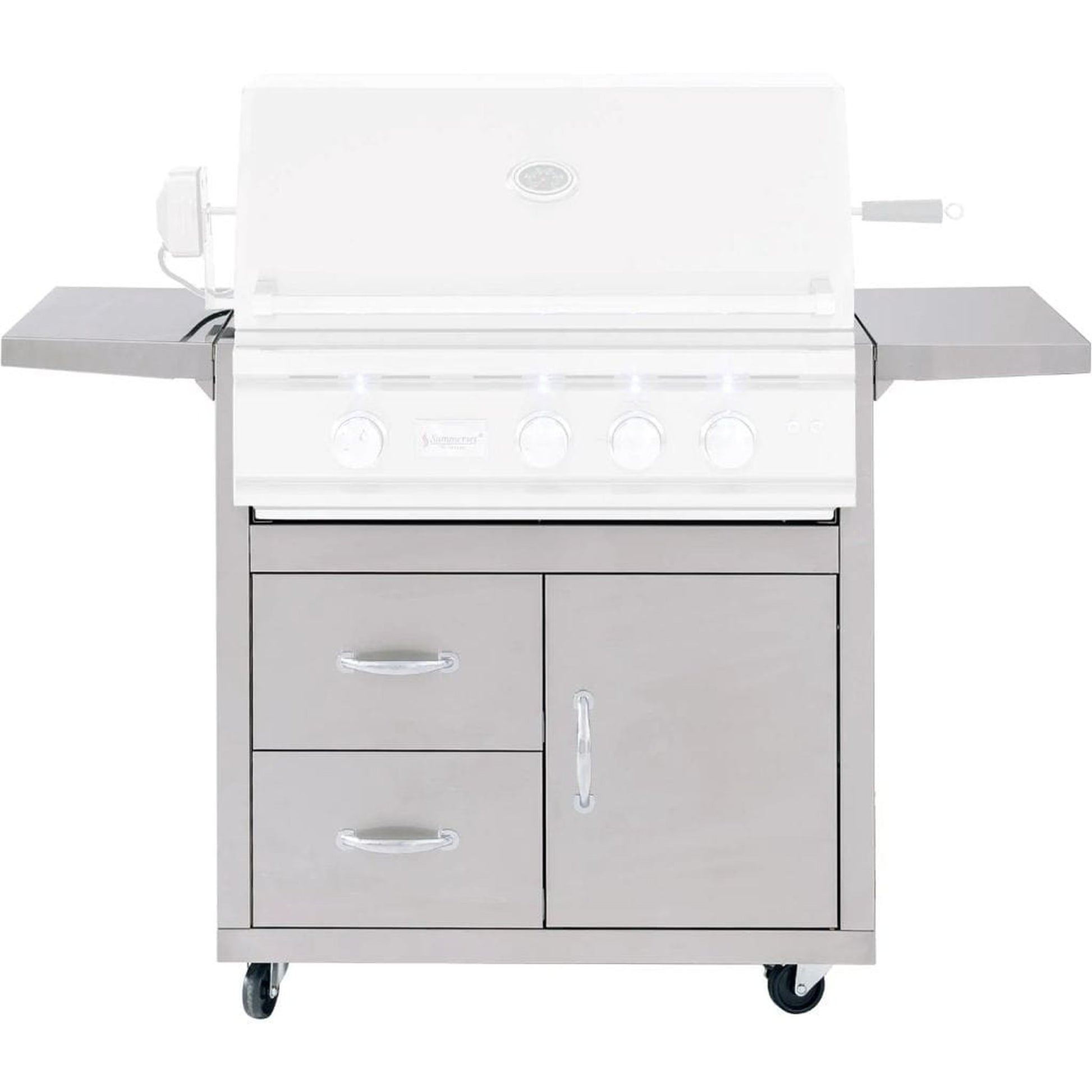 Summerset Fully Assembled Door & 2-Drawer Combo Grill Carts for TRL Series (Cart Only)