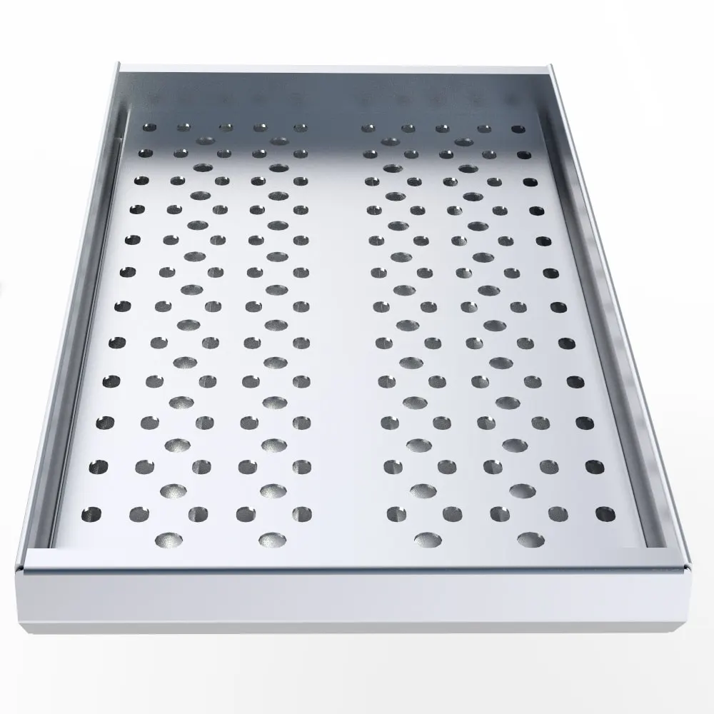 Sunstone 10" Stainless Steel 3-in-1 Charcoal Wood Burning & Smoking Tray