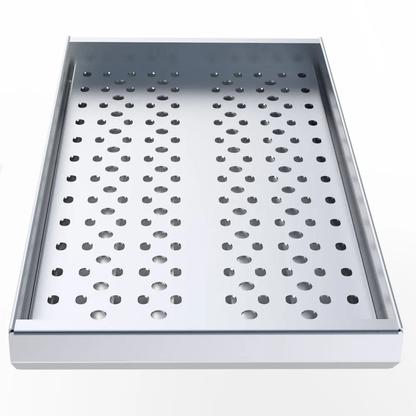 Sunstone 10" Stainless Steel 3-in-1 Charcoal Wood Burning & Smoking Tray
