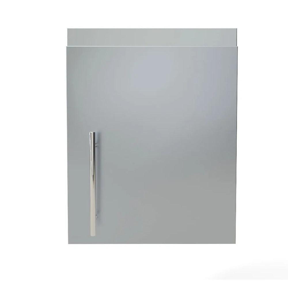 Sunstone 18" Stainless Steel Upper Wall Right Swing Door Cabinet