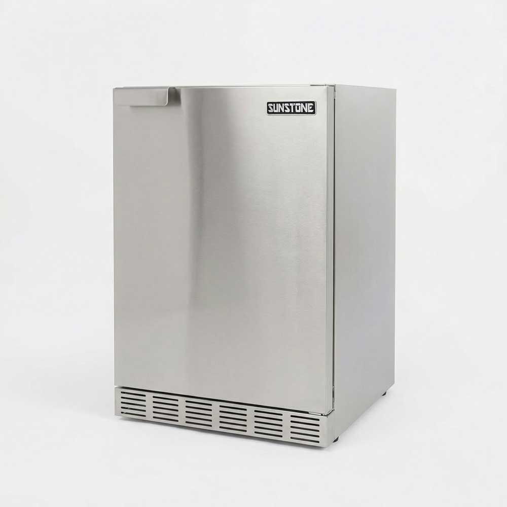 Sunstone 21" 4.1 Cu. Ft. Stainless Steel Outdoor Rated Premium Compact Refrigerator