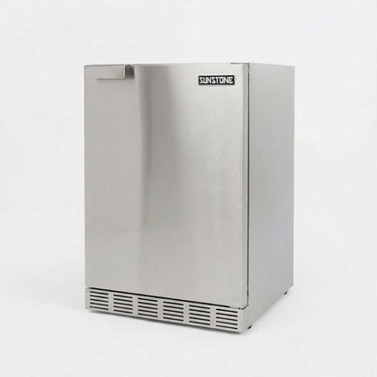 Sunstone 21" 4.1 Cu. Ft. Stainless Steel Outdoor Rated Premium Compact Refrigerator