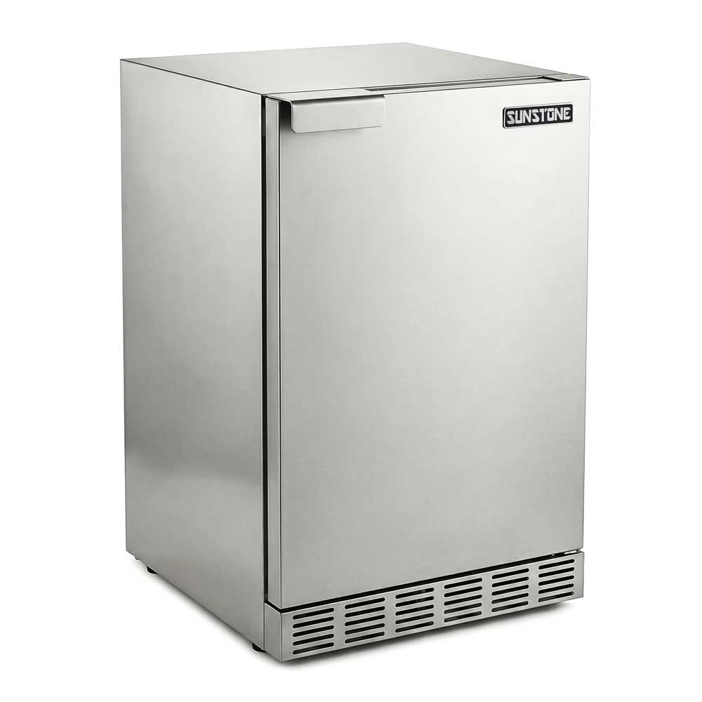 Sunstone 21" 4.1 Cu. Ft. Stainless Steel Outdoor Rated Premium Compact Refrigerator
