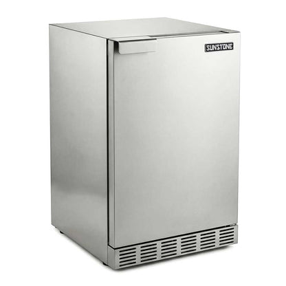 Sunstone 21" 4.1 Cu. Ft. Stainless Steel Outdoor Rated Premium Compact Refrigerator