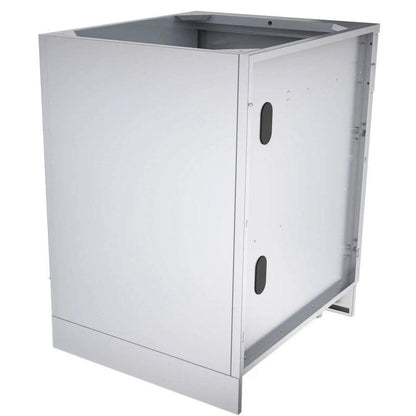 Sunstone 24" Stainless Steel Double Door Base Cabinet w/Shelf & Reversible Top Drawer