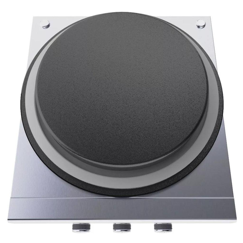 Sunstone 24" Stainless Steel Power Cirque Natural Gas Burner with Solid Steel Griddle