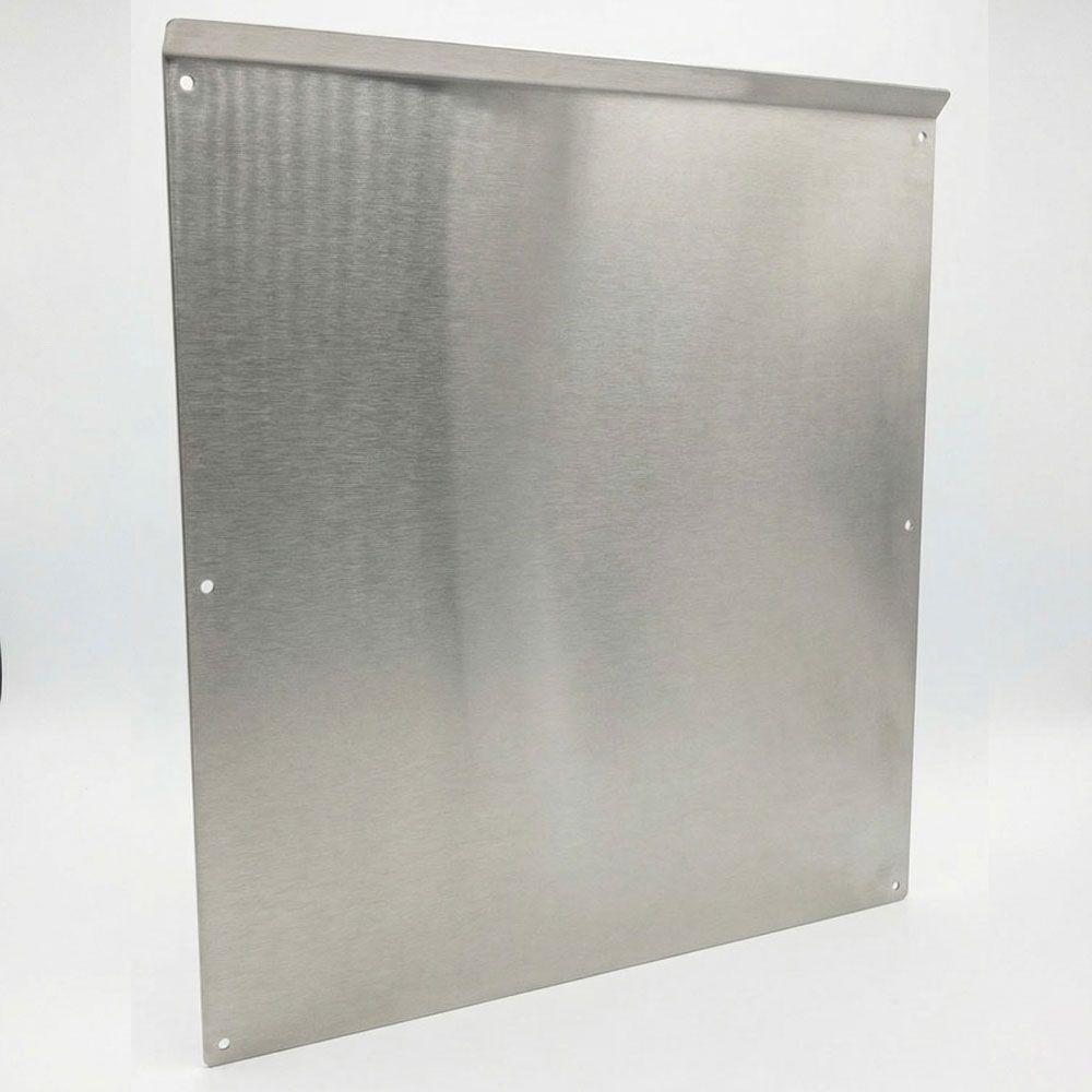 Sunstone 36" 304 Stainless Steel Grill Wall Panel with Smoke Deflector