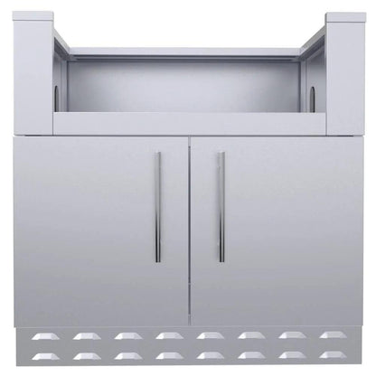Sunstone 46" Stainless Steel Charcoal Grill Base Cabinet