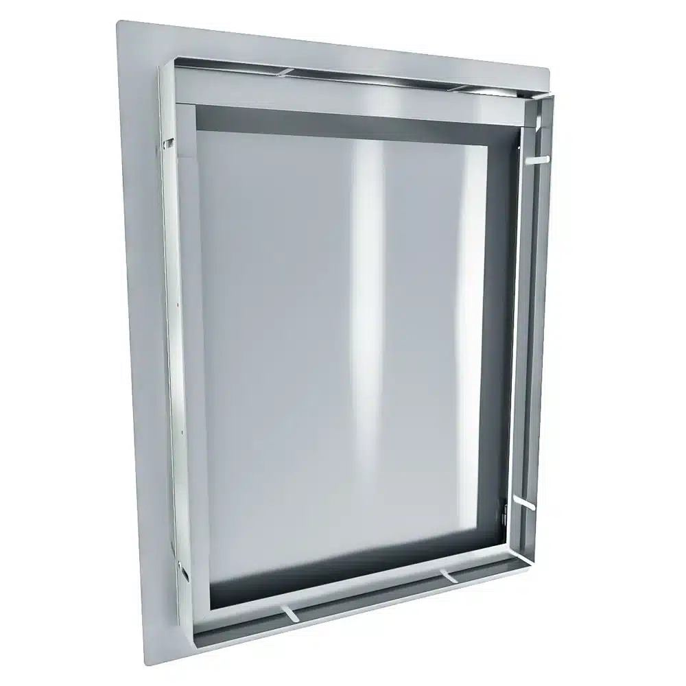 Sunstone Aruba Series 16" Stainless Steel Left Swing Single Door