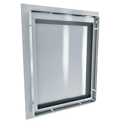 Sunstone Aruba Series 16" Stainless Steel Left Swing Single Door
