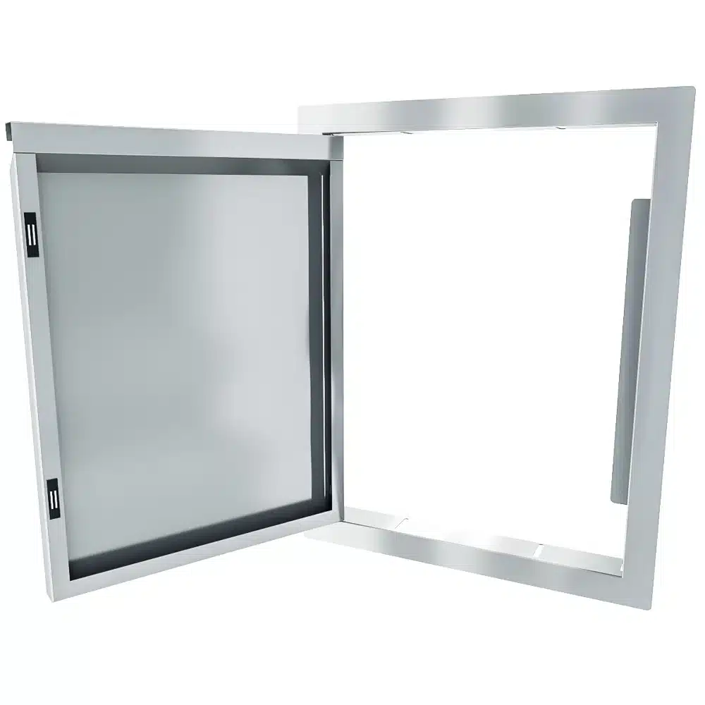 Sunstone Aruba Series 16" Stainless Steel Left Swing Single Door
