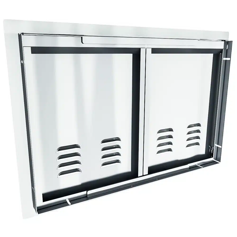 Sunstone Aruba Series 36" Stainless Steel Vented Double Door