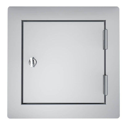 Sunstone Classic Series 12" x 12" Stainless Steel Reversible Single Utility Access Door