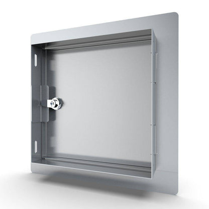 Sunstone Classic Series 12" x 12" Stainless Steel Reversible Single Utility Access Door