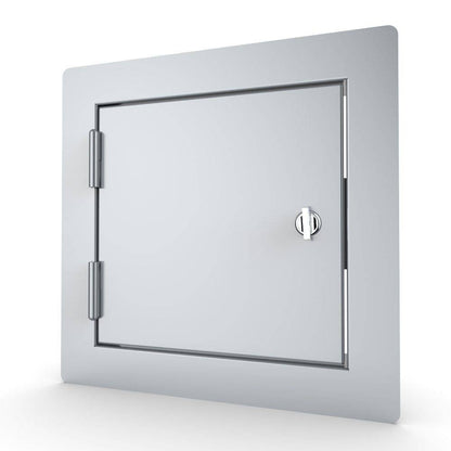 Sunstone Classic Series 12" x 12" Stainless Steel Reversible Single Utility Access Door