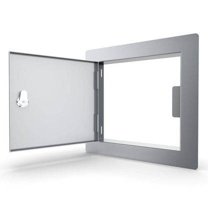 Sunstone Classic Series 12" x 12" Stainless Steel Reversible Single Utility Access Door