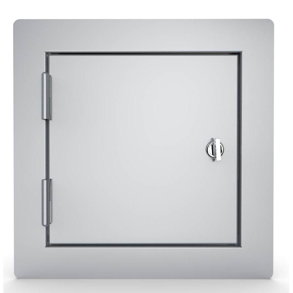 Sunstone Classic Series 12" x 12" Stainless Steel Reversible Single Utility Access Door
