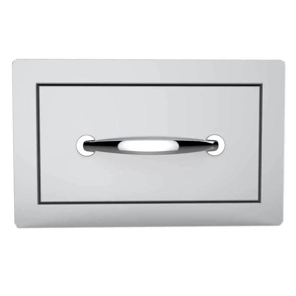 Sunstone Classic Series 14" Stainless Steel Single Access Drawer Flush Mount