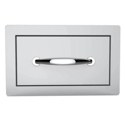 Sunstone Classic Series 14" Stainless Steel Single Access Drawer Flush Mount
