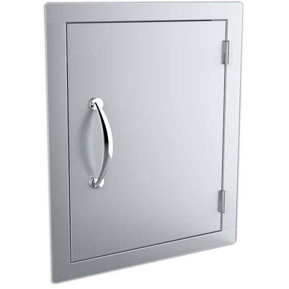 Sunstone Classic Series 14" x 20" Stainless Steel Reversible Vertical Door