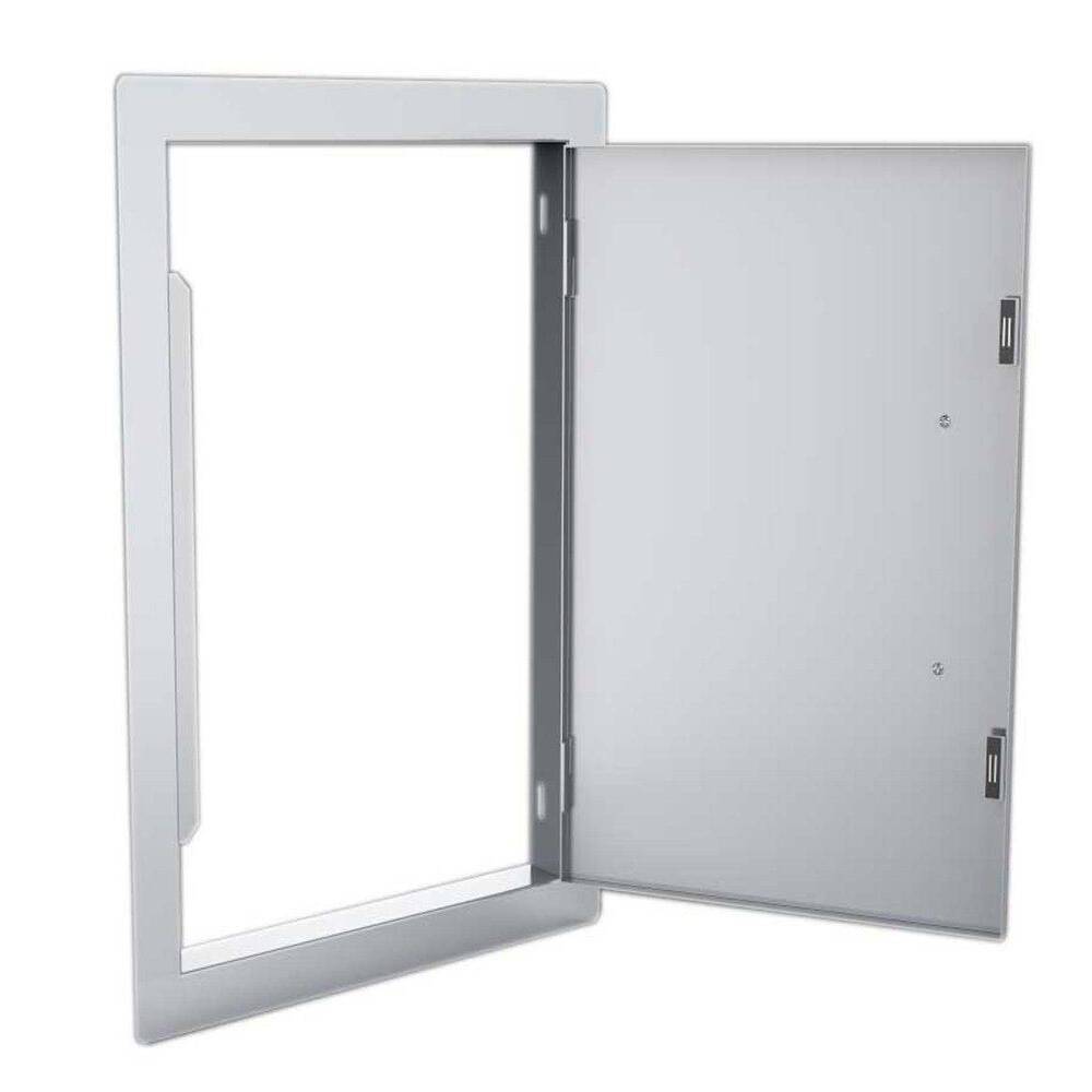 Sunstone Classic Series 14" x 20" Stainless Steel Reversible Vertical Door