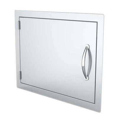 Sunstone Classic Series 17" x 24" Stainless Steel Reversible Horizontal Door