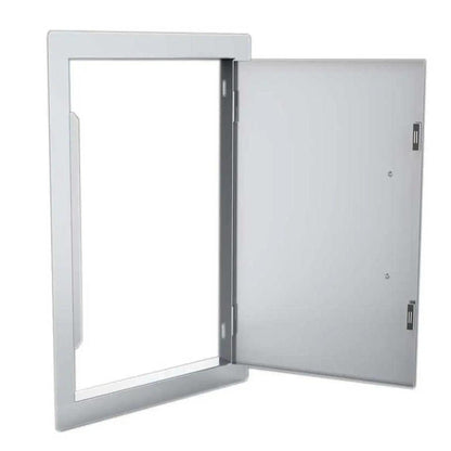 Sunstone Classic Series 17" x 24" Stainless Steel Reversible Vertical Door