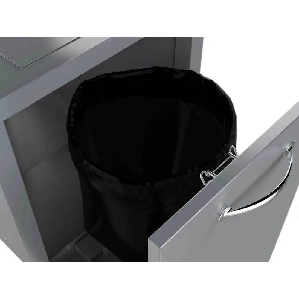 Sunstone Classic Series 20" Stainless Steel Pull-Out Trash Drawer