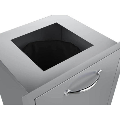 Sunstone Classic Series 20" Stainless Steel Pull-Out Trash Drawer