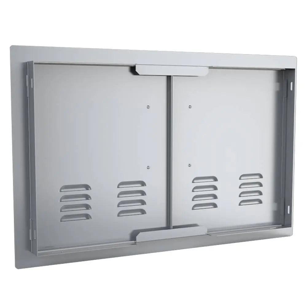 Sunstone Classic Series 30" Stainless Steel Double Access Vented Door Flush Mount
