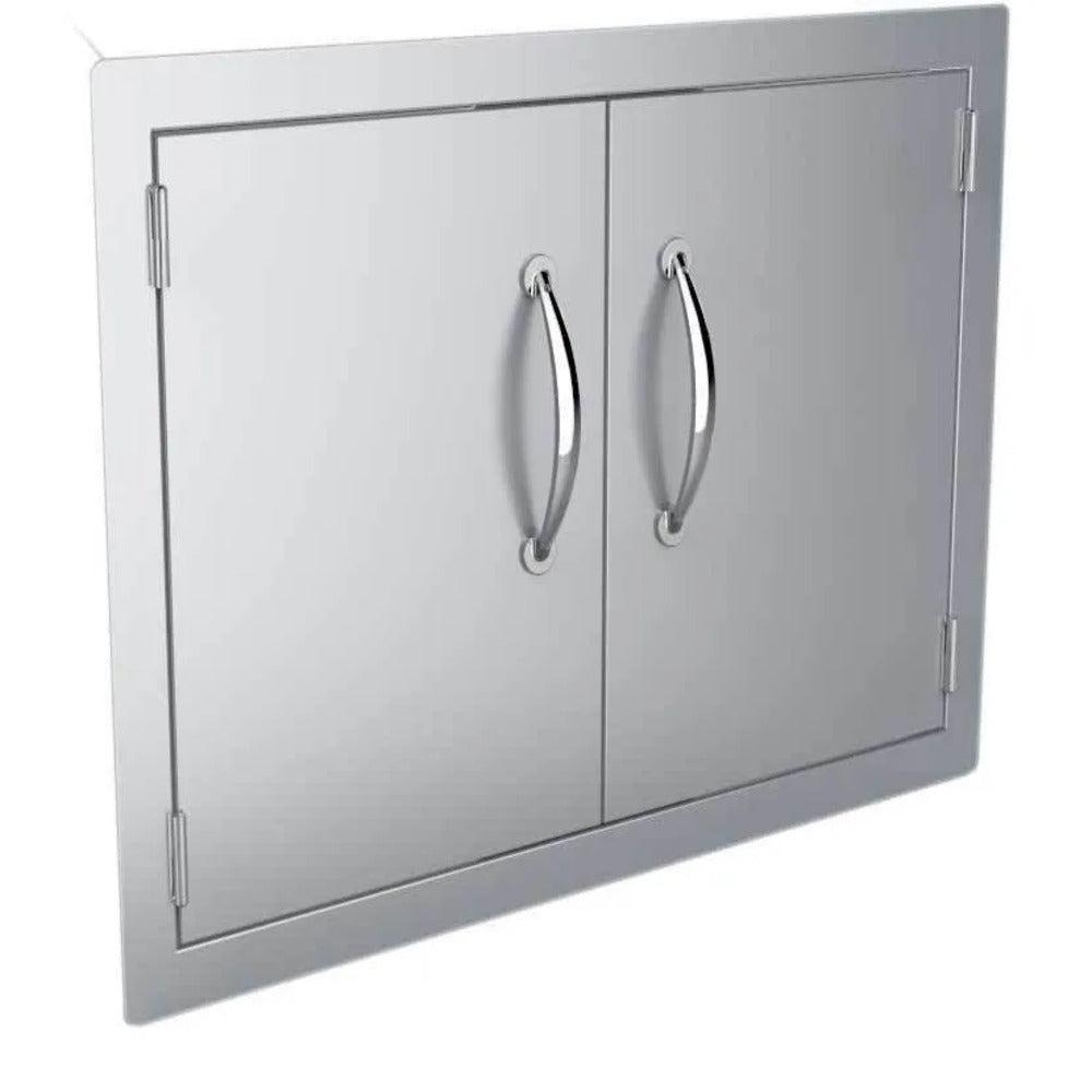 Sunstone Classic Series 33" Stainless Steel Double Access Door Flush Mount