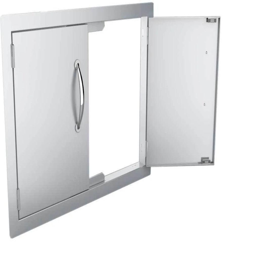 Sunstone Classic Series 33" Stainless Steel Double Access Door Flush Mount