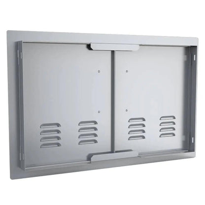 Sunstone Classic Series 36" Stainless Steel Double Access Vented Door Flush Mount