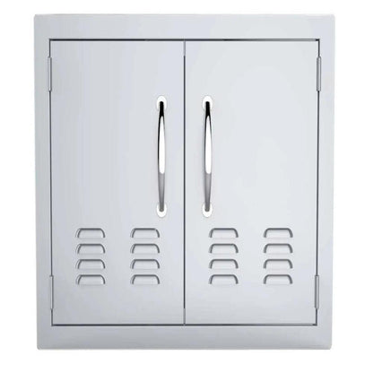 Sunstone Classic Series 42" Stainless Steel Double Access Vented Door Flush Mount