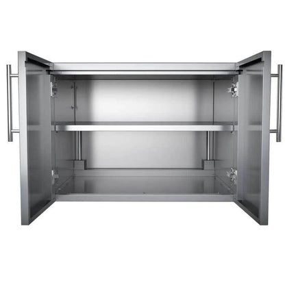 Sunstone Designer Series 30" Stainless Steel Double Door Dry Storage Pantry